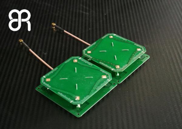 Cheap Circular Polarization UHF RFID Reader Antenna Small Size MMCX Connector Type for sale