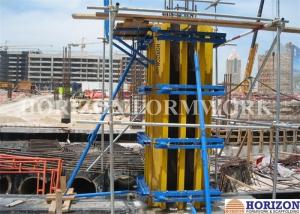 China Adjustable Wall Formwork Systems , H20 Beam Metal Formwork For Concrete Columns on sale