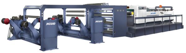 Cheap Servo Rotary Automatic Paper Roll To Sheet Cutting Machine 1400mm Width for sale