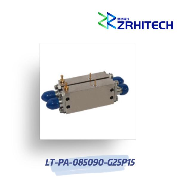 Cheap 8.5 To 9 GHz 15dBm Power Amplifier with 25 dB Small Signal Gain for sale