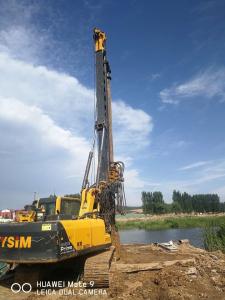 Best Building Construction KR80A Hydraulic Piling Rig Machine / Piling Driving Equipment Max. Drilling Diameter 28 M(4 Node ) wholesale