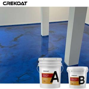 China Scratches Resistant Metallic Garage Floor Paint Concrete Epoxy Coating on sale