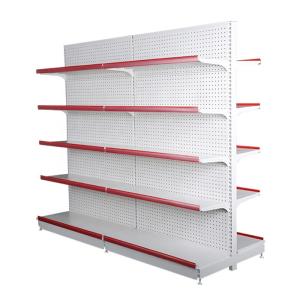 China 1.2M 2150mm Supermarket Shelf Rack Whit 5 Tier Multi Purpose Metal Shelf 150KG on sale