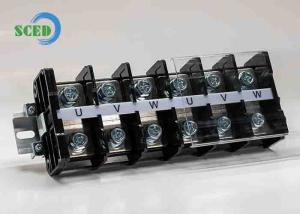 Best PCB Barrier Terminal Blocks 32.0mm 175A High Current Terminal Block PC M8 Right Angle wholesale