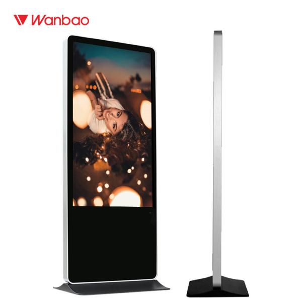 Cheap Floor Standing Interactive Flat Panel Display 43 Inch Big Touch Screen for sale