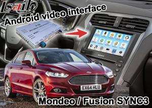 Best Mondeo Fusion SYNC 3 Auto Navigation System Android Map Google Service with wireless carplay wholesale