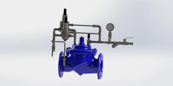 Cheap Stainless Steel Pilots Surge Anticipating Valve Anti Water Hammer Function for sale