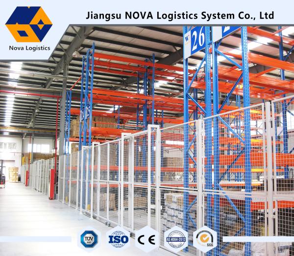Cheap Selective Push Back Pallet Racking for sale