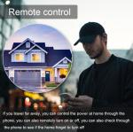 Tuya WiFi Smart Circuit Breaker Switch Single Phase Metering Over Current Remote
