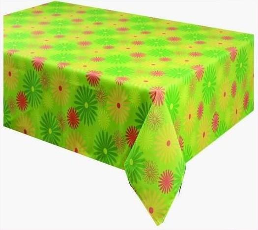 Cheap Bright Shiny Waterproof Polyester Tablecloth Table Cover for sale