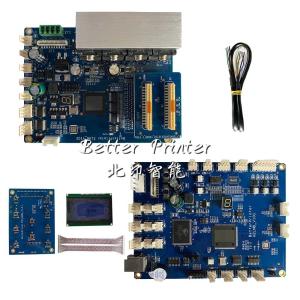 China Printer Board TX800 Single Head Inkjet Kit Uv Dtf Printer UV Flatbed Printer Metal PVC Advertising Printer Inkjet Board on sale