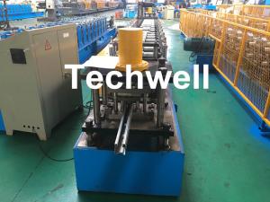 Best Guide Rail Roll Forming Machine For Making Elevator , Doorframe , Window Frame As Well As Other Sliding System Devices wholesale