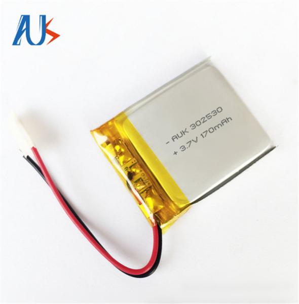 Cheap 302530 Lithium Polymer Battery 3.7V 170mAh Customize Service for sale