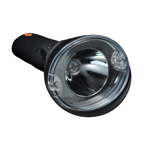 Cheap 3W Explosion Proof LED Rechargeable Flashlight Torch Light with AC 85-265V Input Voltage and 5200mAh Battery Capacity for sale