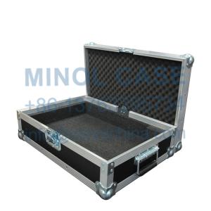 Controller Flight Case Workstation Black Aluminum Hard Flight Case