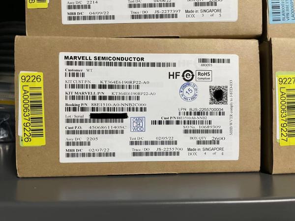 Cheap 10mbps 100mbps Ethernet Module 88E1510 A0 NNB2C000 IC TXRX FULL/HALF for sale