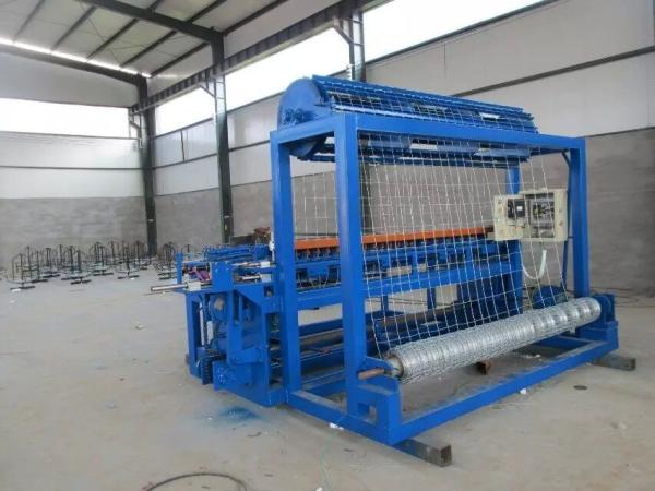 Cheap Fixed Knot Cattle Fence Mesh Making Machine , Automatic Field Fence Machine for sale