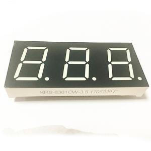 Best 0.80 Inch Alphanumeric Segment Display Three Digit Common Cathode wholesale