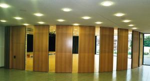 Best AE Professional Operating Handle Movable Partitions Wall Systems Office Furniture Movable Sliding Folding Partition wholesale