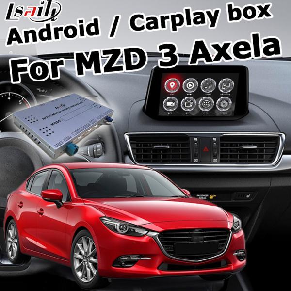 Cheap Mazda 3 Axela carplay Interface Android Navigation Box With Mazda Knob Control Facebook for sale
