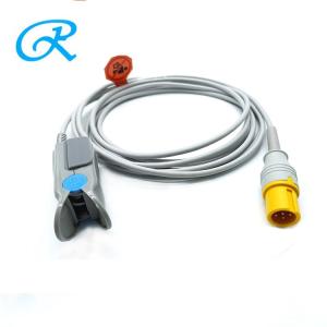 China Contec 5 Pin Adult Finger Clip Spo2 Sensor TPU Material Medical Accessories on sale