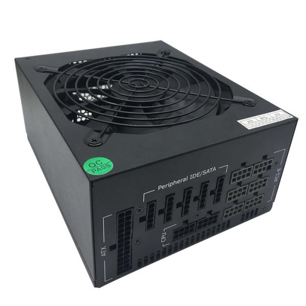 Cheap Computer power supply Cable 1600 Watt1800 Watt Modular Power Supply 6 GPU Rig Machine 90 Plus Gold for sale