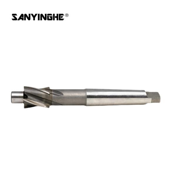 Cheap Taper Shank Countersunk Head Carbide Milling Cutter Flat Bottom Countersink Drill Bit M6-M36 for sale