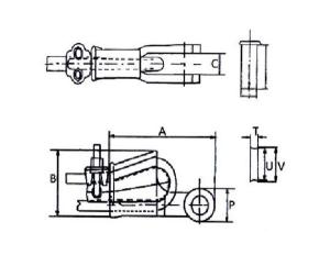 China JTR-ST03 U.S.Type Wedge Sockets(US421) on sale