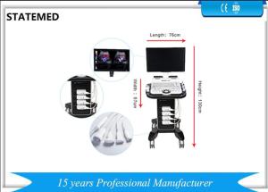 55 Kg Trolley 4d Ultrasound Machine With Cardiac Ultrasound System