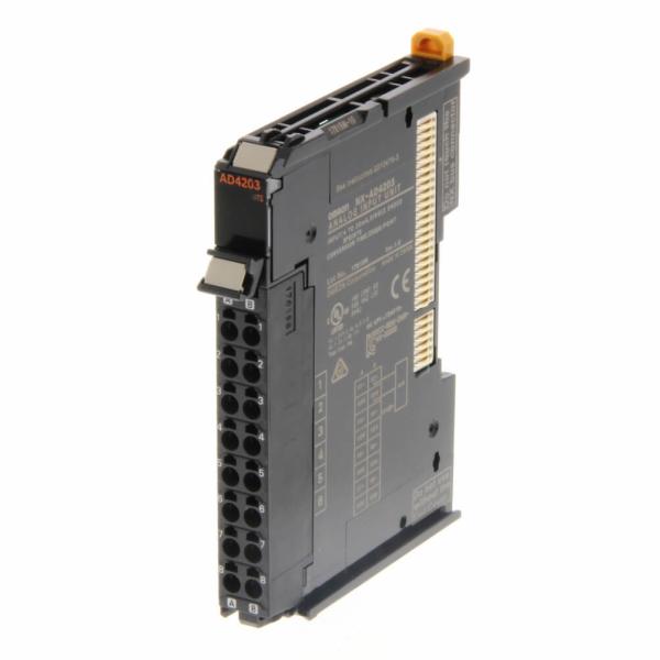 Cheap 8 Points Omron PLC Module NX-AD4203 13 Bit Analog Input Unit for sale