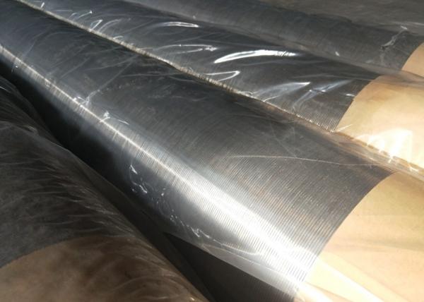 Cheap Point Welding Sand Control Screens , Continuous Slot Profile Wire Screen for sale