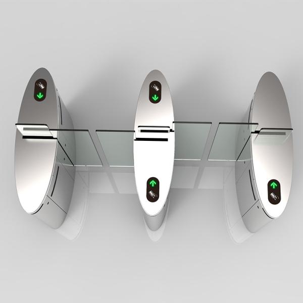 Cheap RFID Reader Access Control System Bidirectional Sliding Gate Turnstile IP54 for sale