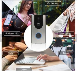 China Wifi doorbell camera for apartments motion detection no battery  wifi doorbell ip camera for iOS and Android System on sale