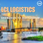 Best LCL International Shipping Shenzhen To Rotterdam wholesale
