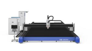 CAD Supported Sheet Metal Laser Cutting Machines with Repeat Positioning Accuracy ±0.02mm and Bochu Control System