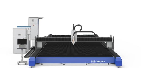 Cheap CAD Supported Sheet Metal Laser Cutting Machines with Repeat Positioning Accuracy ±0.02mm and Bochu Control System for sale