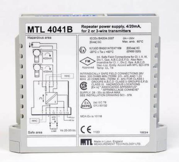 Cheap MTL4041B MTL Instruments Repeater Power Supply Number Of Channels One for sale