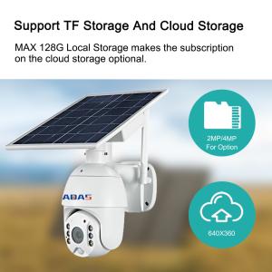 China 2MP PIR WiFi Solar Security Camera Cloud Storage 2 Way Audio Wireless Solar Camera on sale