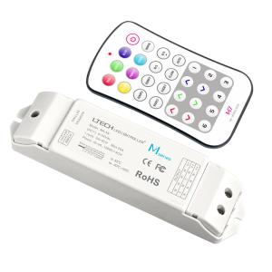 China 12v Rgb LED Strip Controller With Dimming / Color Temperature Control on sale