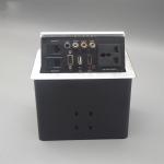 Conference tabletop pop up socket for the desk mount hidden power socket with