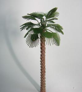 China 1:150 copper palm  tree--1:50 model metal tree,miniature artificial tree,metal model palm trees,building model trees on sale