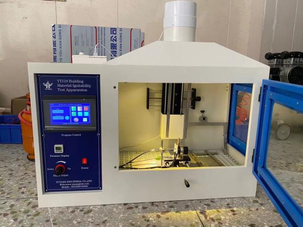 Cheap Single Flame Source Building Material Flammability Testing Apparatus ISO 11925-2 for sale