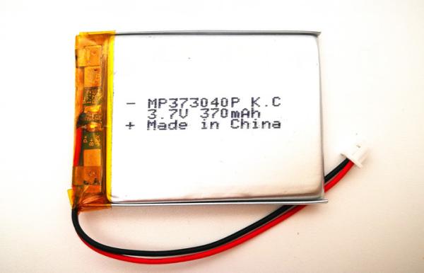 Cheap Electrical Device Rechargeable Lithium Ion Polymer Battery Pack 3.7 V 353040 370mah with KC CB UL for sale