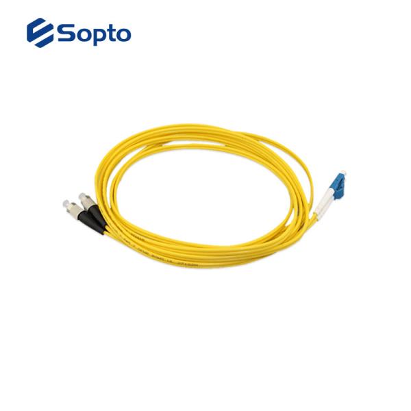 Cheap 2 Core Lc To Fc Patch Cord SM Mode Available For Different Connectors for sale