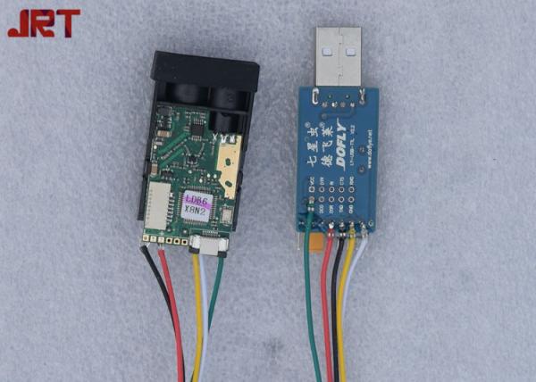 Cheap USB 40m Distance Sensor Short Range 3.3V , Low Temperature Laser Position Sensor for sale