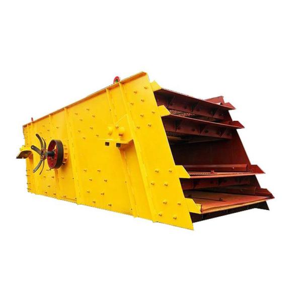 Cheap High Efficiency Rectangular Vibrating Screen Machine For Building Materials for sale