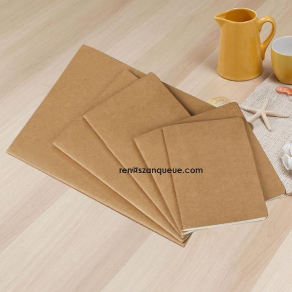 Cheap Good quality kraft notebook paper notebook for schools for sale