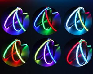 Best Colorful magic COB RGB LED strip pixel 12V smart high density 720 LED/m digital COB strips lights wholesale