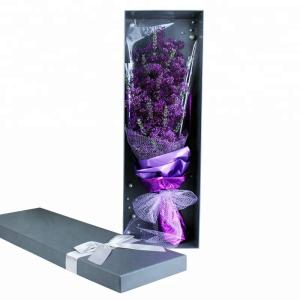 Best Custom Logo Printing Handmade Paper Box , Luxury Paper Flower Box wholesale
