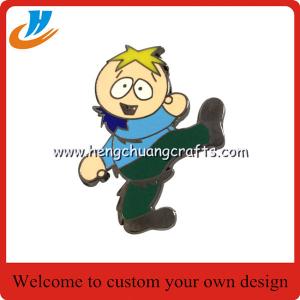 China Hard enamel cartoon pin custom,Girly Majesty metal badge lapel pin with custom logo on sale